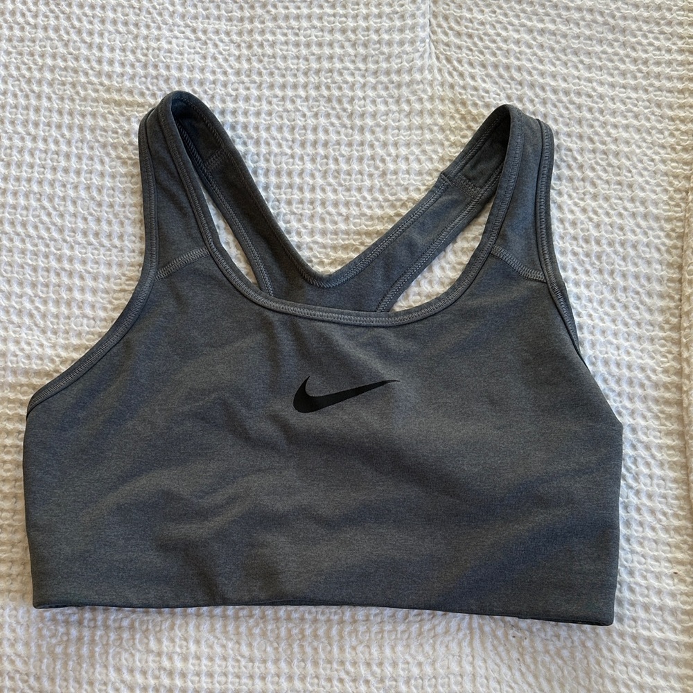 Nike Women's Charcoal Sports Bra